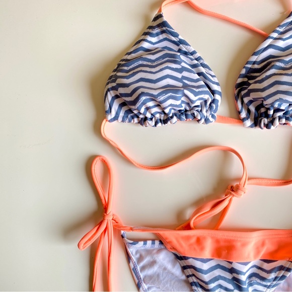 Reversible Bikini in orange crush - Picture 2 of 6